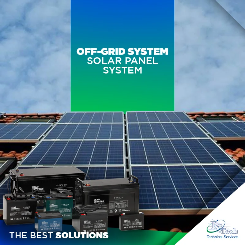 Off-grid system installation